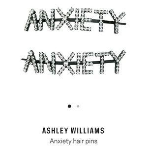 Ashley Williams Anxiety Hair Pin